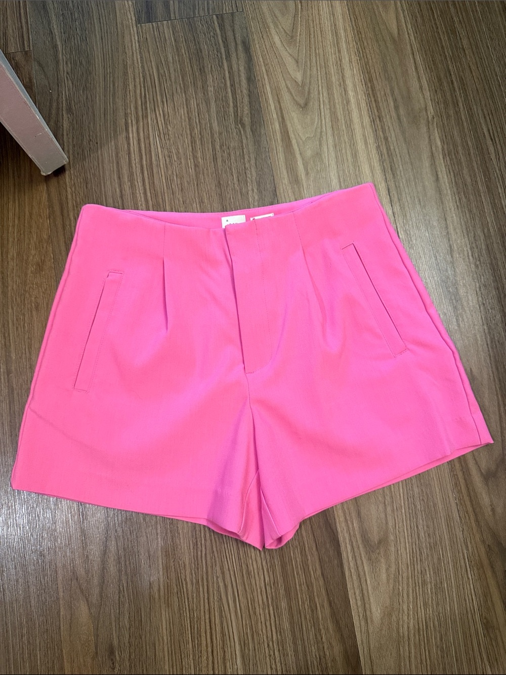 A New Day Pink High-Rise Tailored Women's Shorts